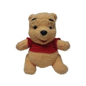 Vintage Disney Winnie The Pooh Signing Plush Toy With Movable Joints